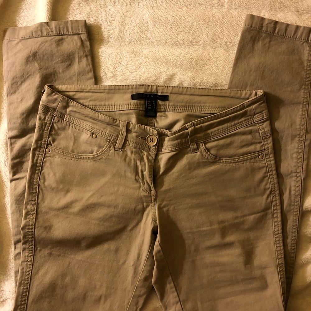 MNG Mango low rise pants